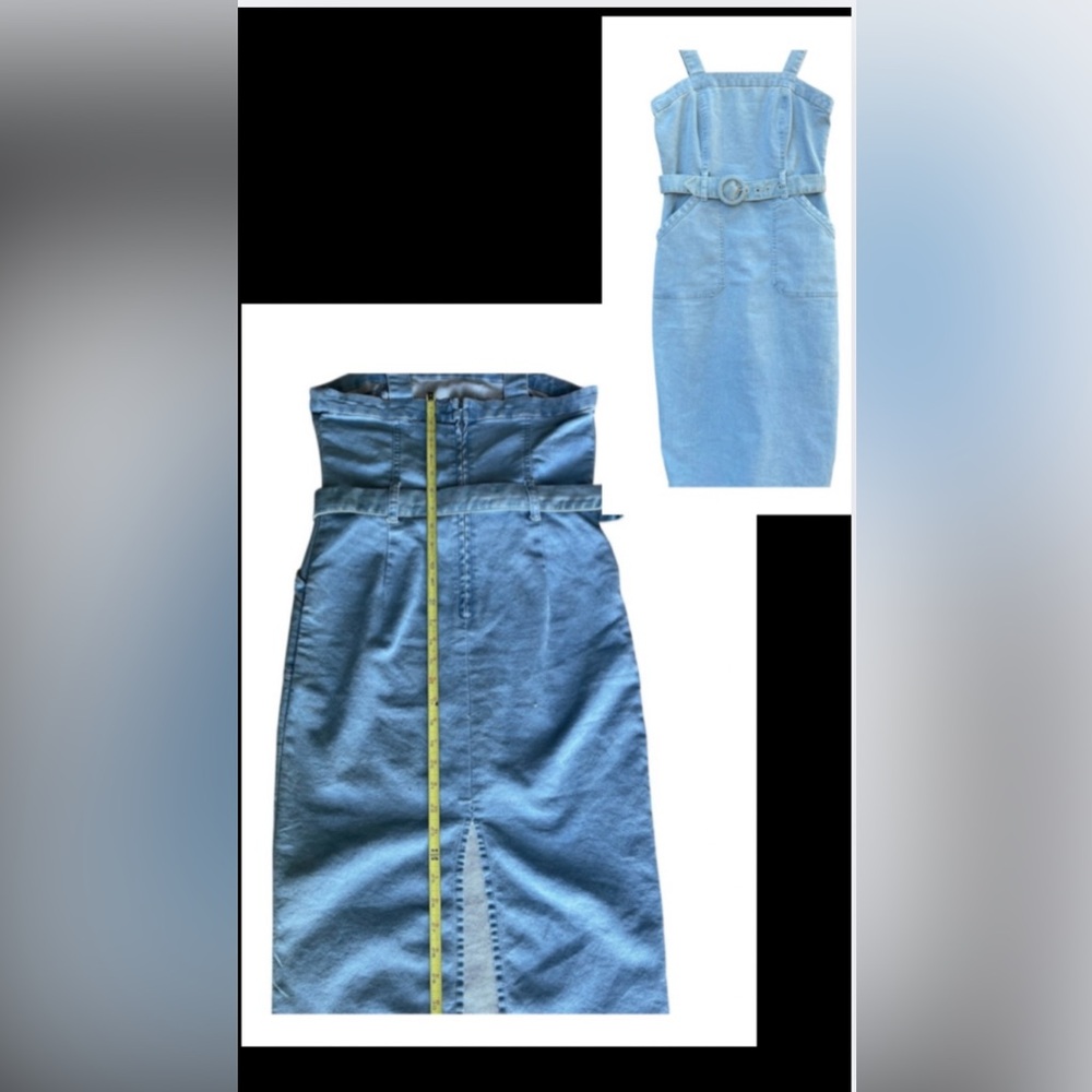 sleeveless blue dress for any occasion, comfortable size  m